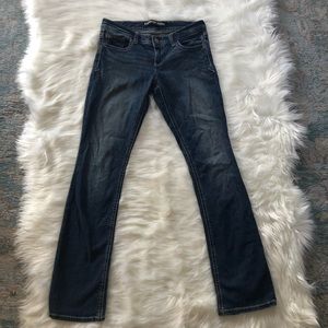 Express Jeans Barely Boot Stella Low Rise